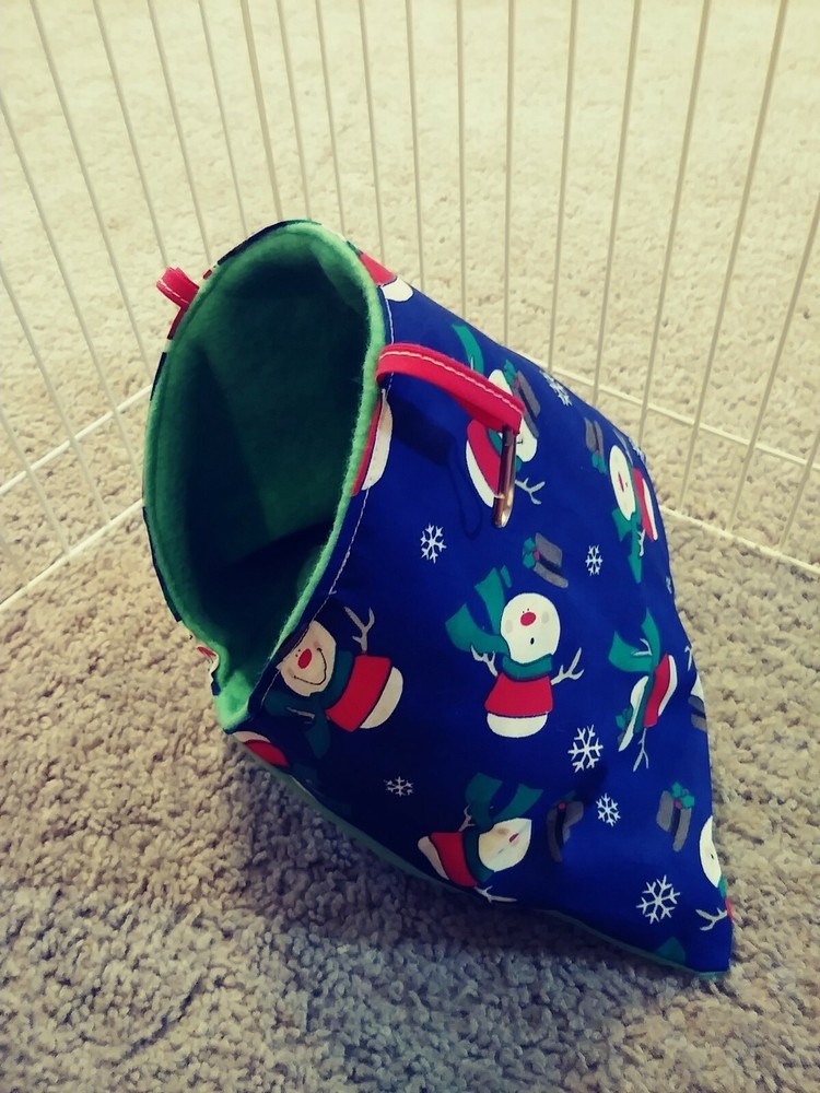 Ferret Corner Sack - Christmas / Winter Snowmen Pattern