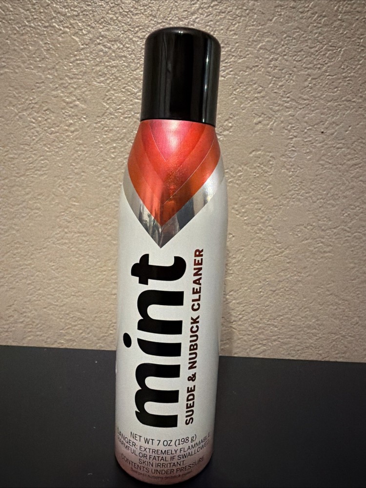 New Mint Suede & Nubuck Cleaner Spray 7oz Bottle Spray. 8 Pack Bundle