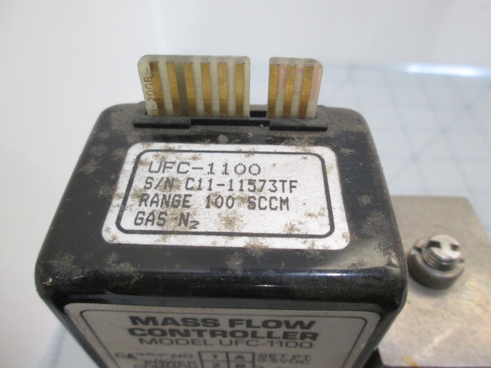 Unit, UFC-1100, N2, 100 SCCM, Mass Flow Controller, Used