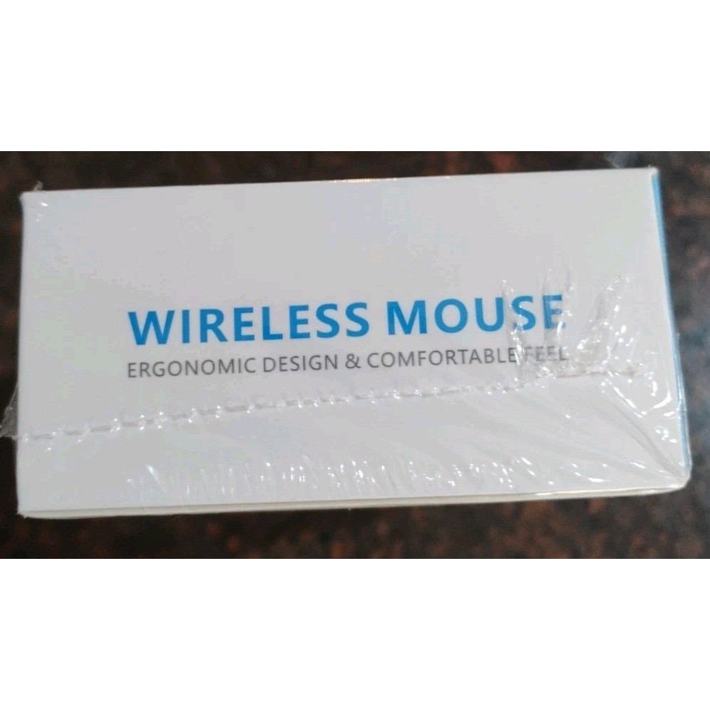 Uiosmuph LED Wireless Silent Mouse- G12 Slim Rechargeable-White wireless