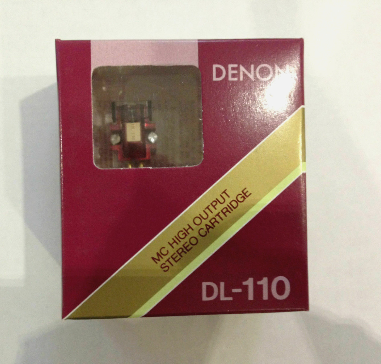 Denon DL-110 High Output MC Cartridge, Japan made by Denon. I am 2juki-cartridge