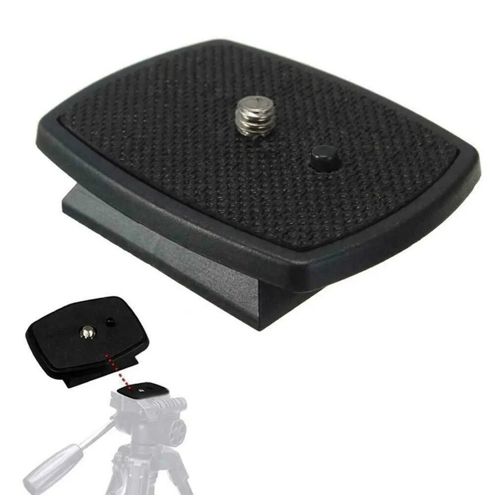 2pcs Tripod Quick Release Plate Screw Adapter Mount Head For DSLR Fast Camera us
