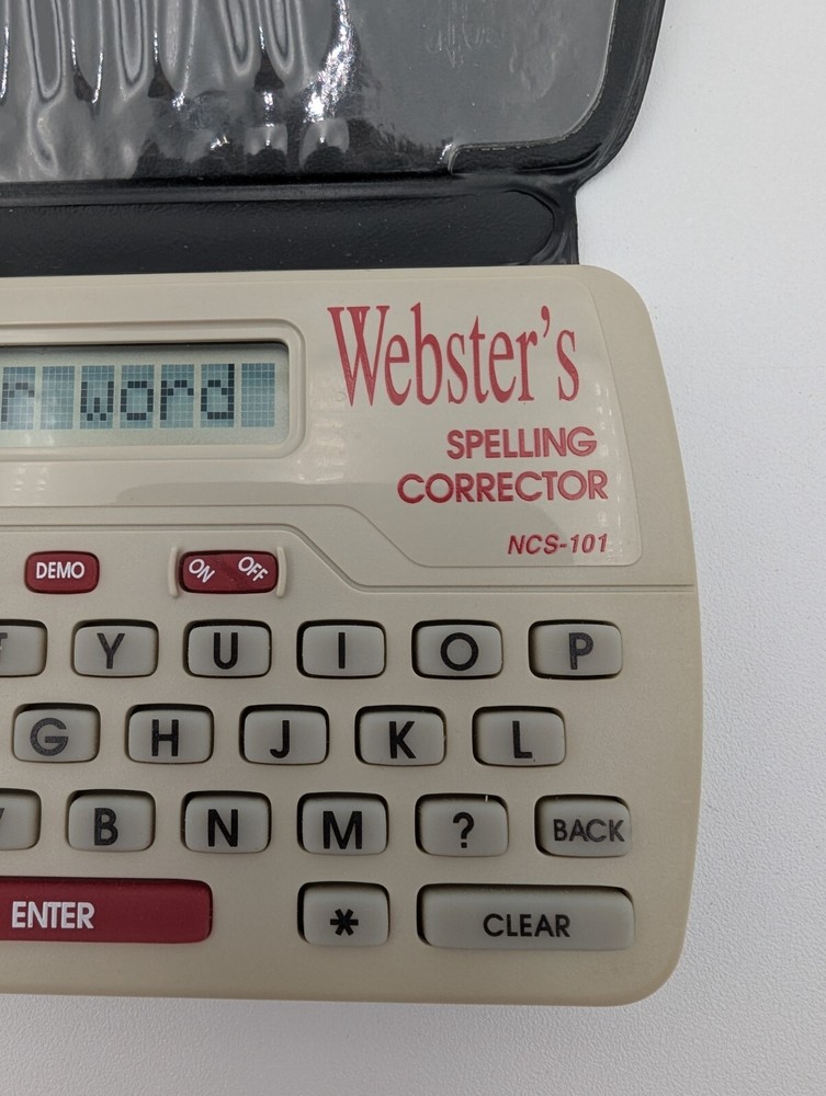 Franklin Webster's Spelling Corrector NCS-101 - New Batteries