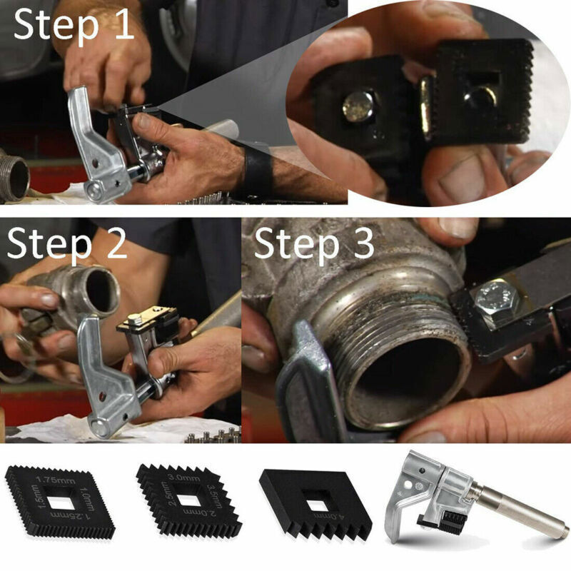 Universal Outside Thread Chaser Replacement for 7402 External Thread Repair Tool