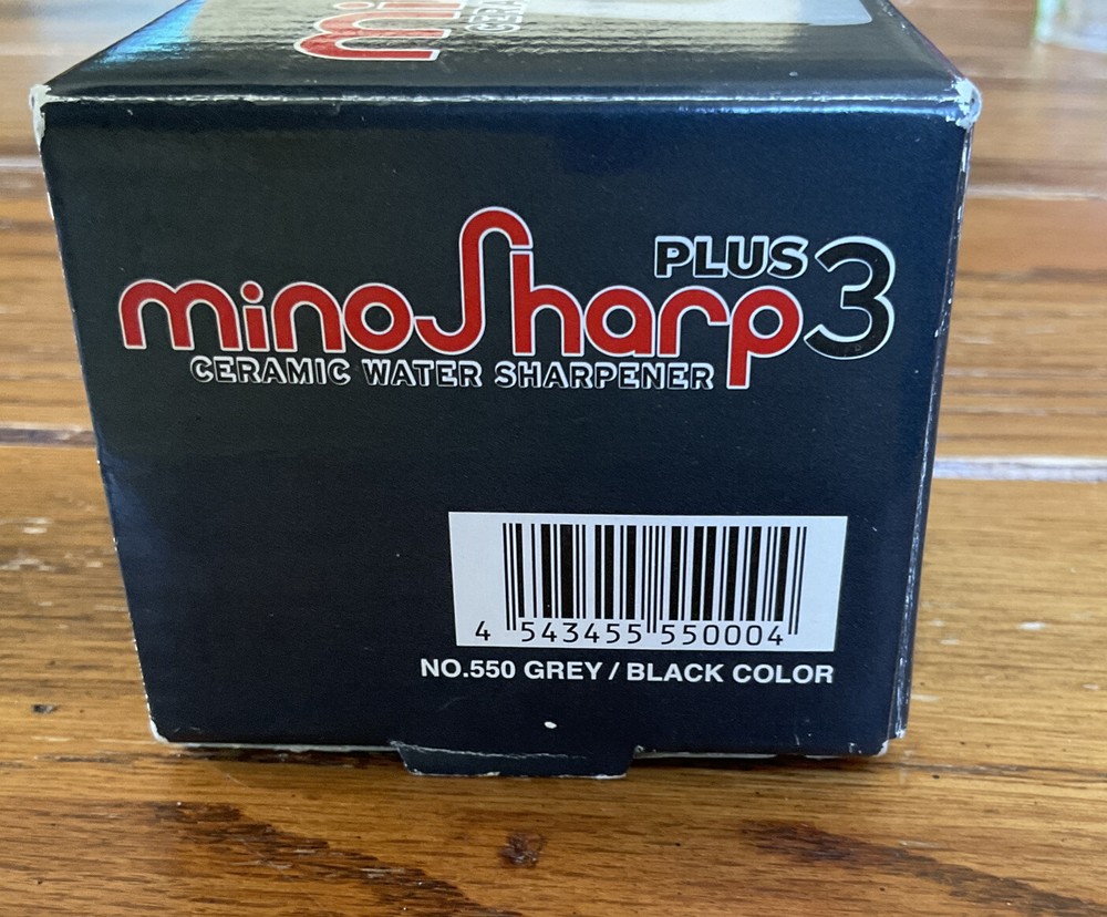 JAPAN Mino Sharp Plus 3 Ceramic Stone Water Sharpener No.550