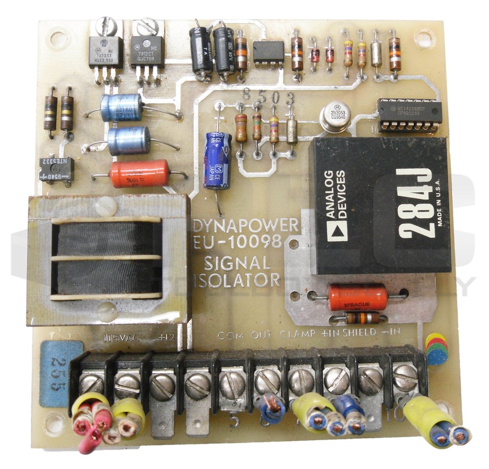DYNAPOWER EU-10098 SIGNAL ISOLATOR