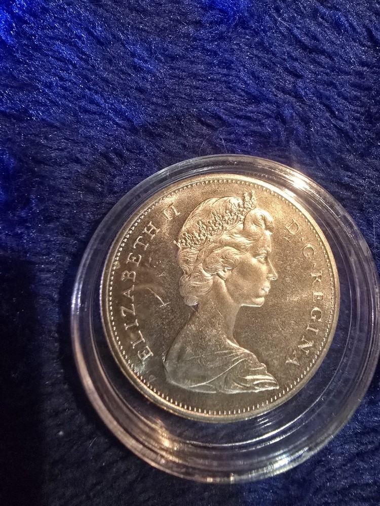 1965 Canada Silver Dollar - Elizabeth II (#1)