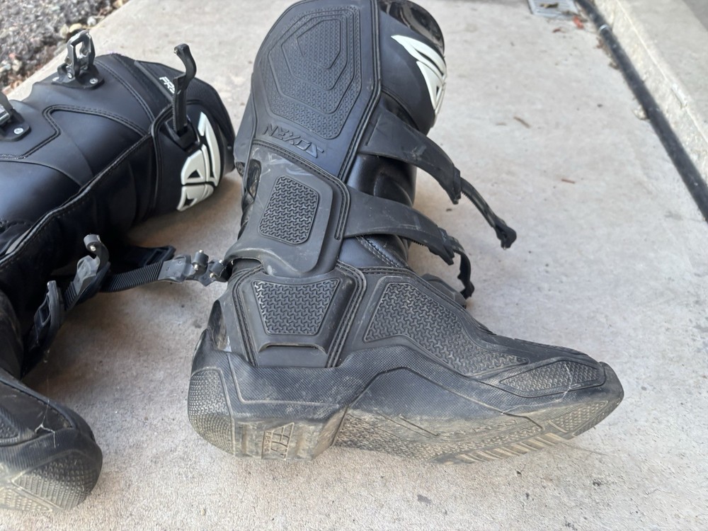 Fly Racing FR5 Boots Black - Size 7 US