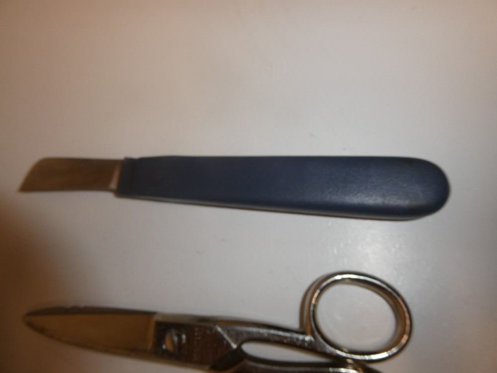 VTG HERITAGE (C) TELCO/INSTALLER/NETWORKING CABLE SPLICER SCISSORS Snips Leather
