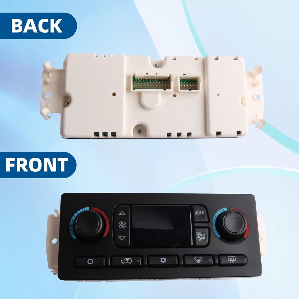 599-211XD A/C Heater Climate Control Module Panel Switch For Chevy GMC Silverado