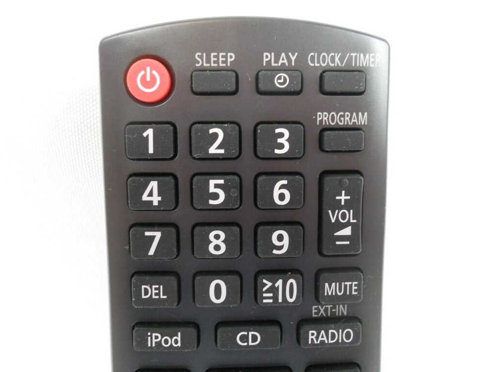 PANASONIC AUDIO SYSTEM Remote Control Replacement - Model No. N2QAYB000640