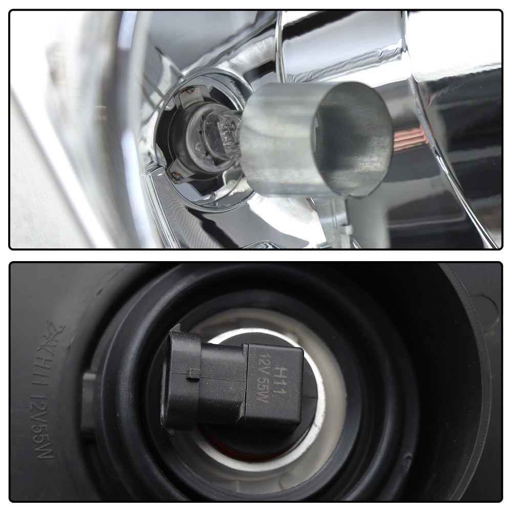 For 2008-2017 Freightliner Cascadia Halogen Headlights Headlamps Left+Right