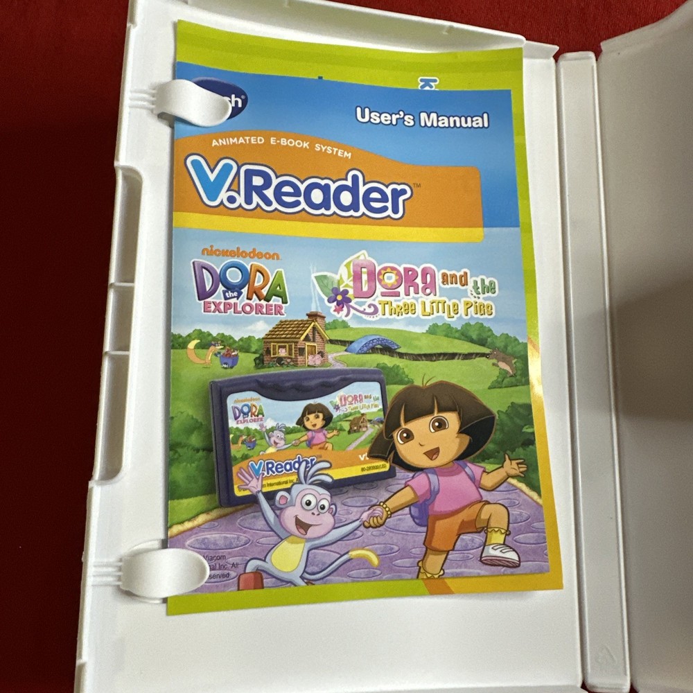 Vtech VReader Dora the Explorer & the 3 Little Pigs 2010