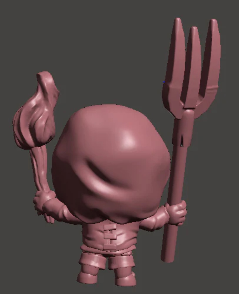Celia Miniatures - Torch Villager