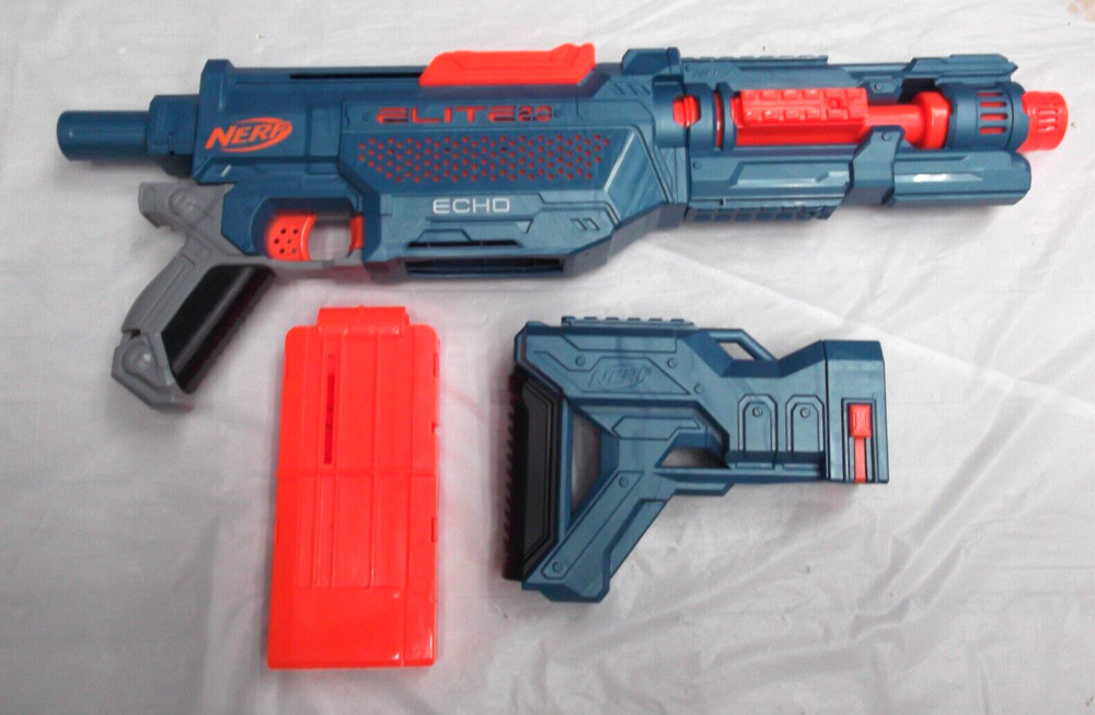 Nerf Elite 2.0 Echo CS-10 Blaster Complete Working