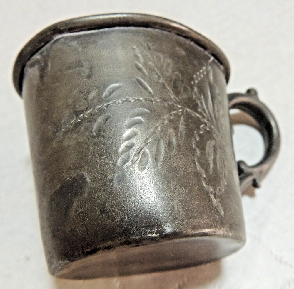 Antique Toothill & McBean Silver Baby Cup
