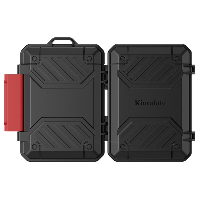 16 Slots Memory Card Case IP67 Waterproof for 4 Micro SD 4 CFexpress Type-A 8 SD