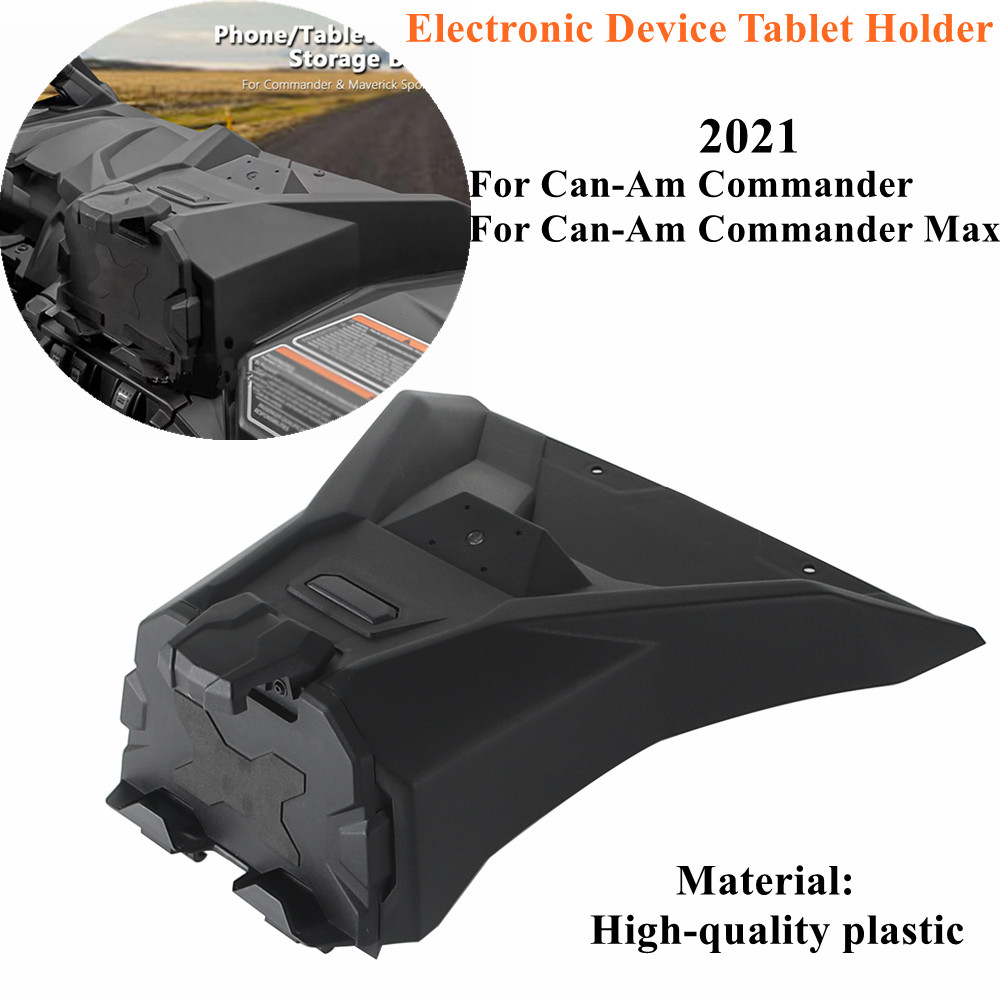 For Can-Am Commander MAX 2021  Electronic Device Phone Tablet Holder Storage Box