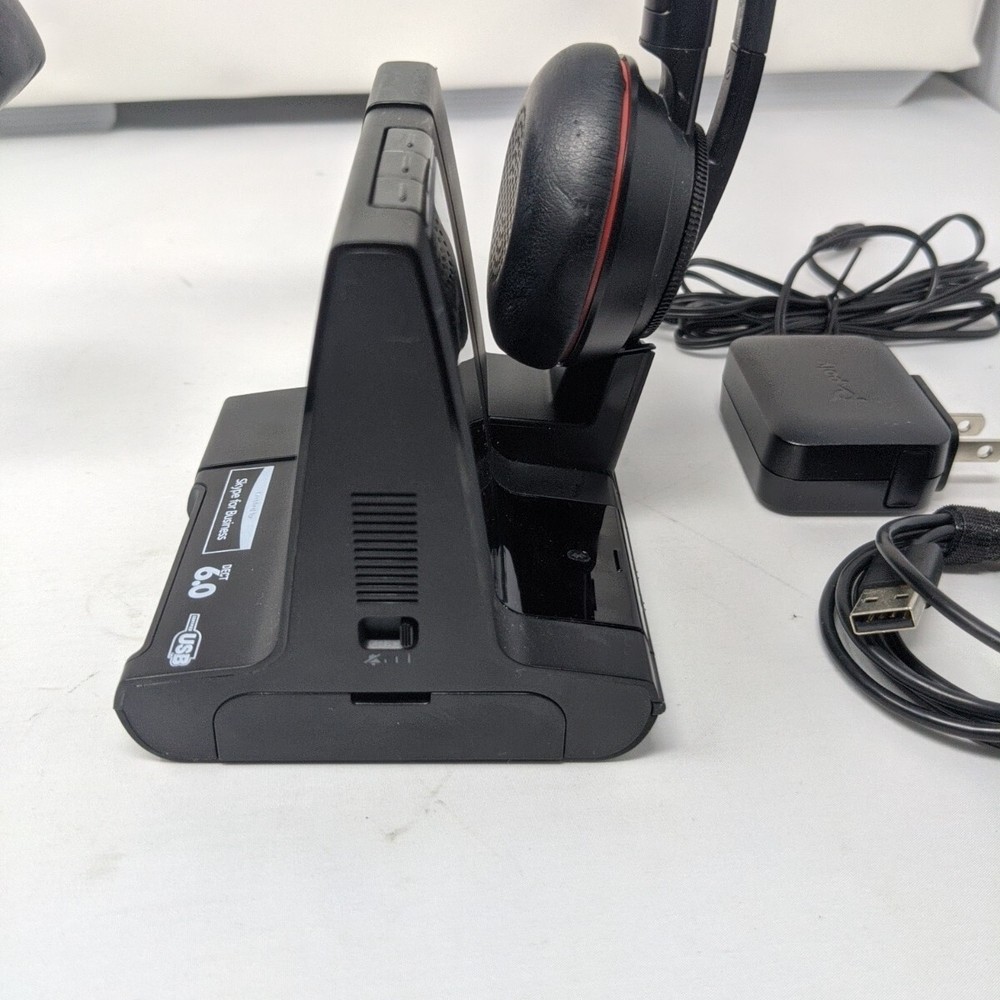 Plantronics Poly W8200B Wireless Bluetooth Charger base & W8220T Headset Tested