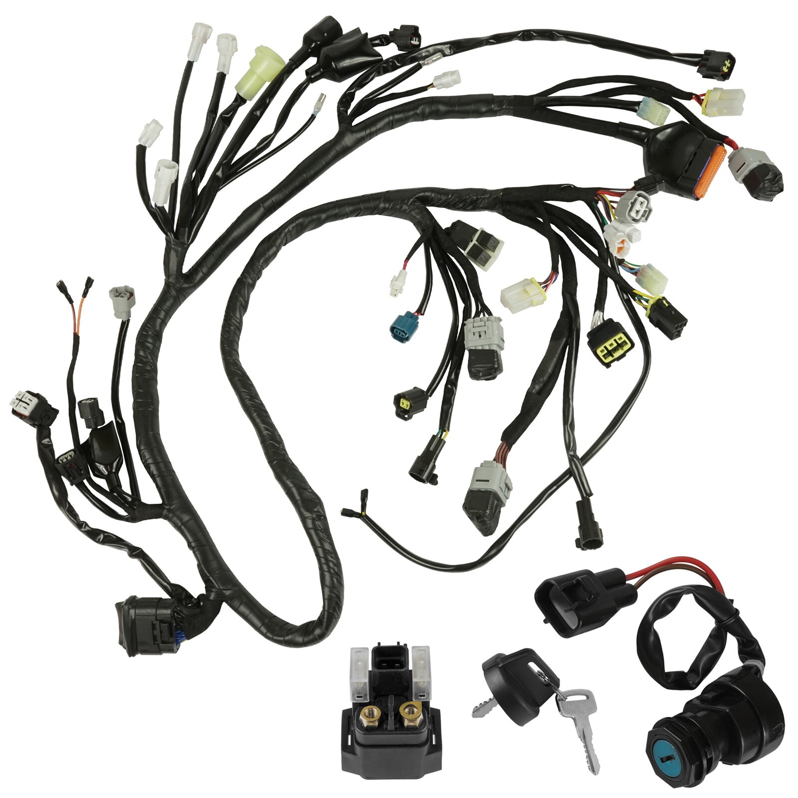 Wiring Harness Switch Key Relay for Yamaha YFZ450R / YFZ450R SE 2014-2020