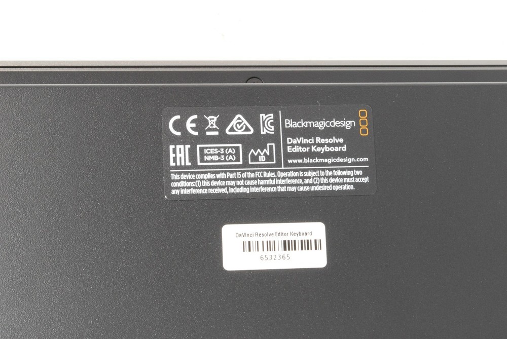 【MINT BOXED】Blackmagic Design DaVinci Resolve Editor Keyboard