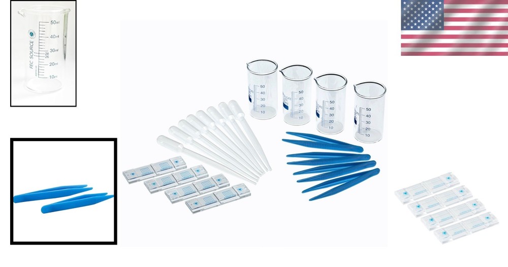 Fecal Egg Count Reduction Kit - McMaster Method with Complete Lab Supplies