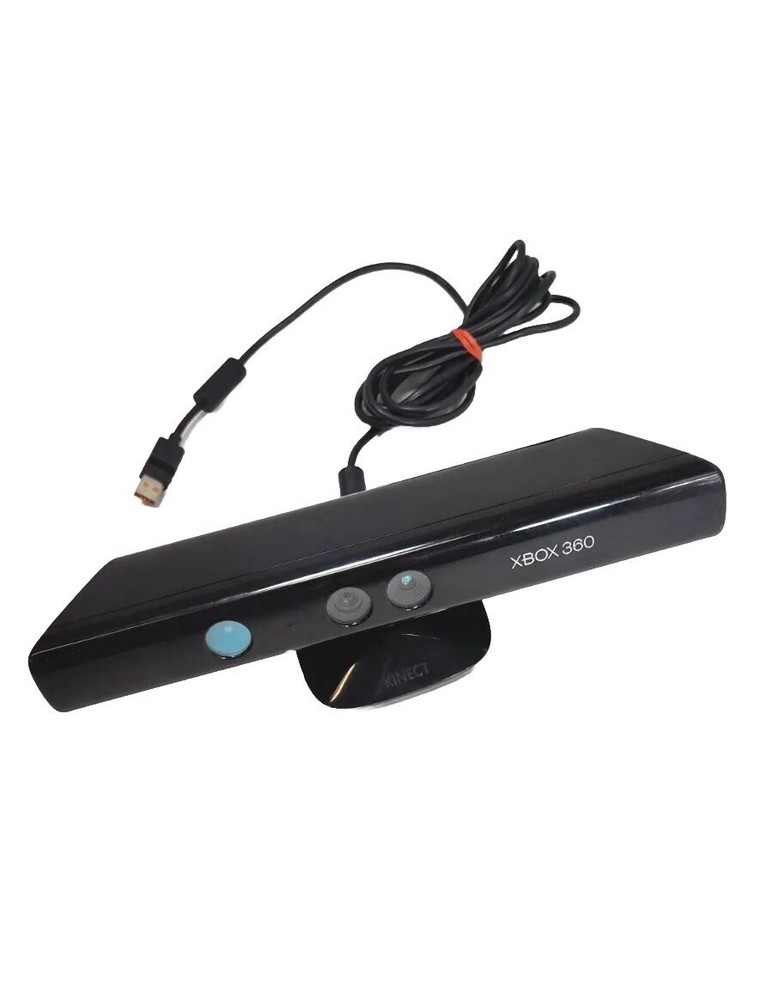 Microsoft Xbox 360 Kinect Sensor w/ Kinect Adventures, Star Wars, Zumba, Game P…