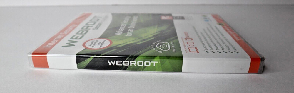 Webroot Secure Anywhere PC/Mac/Mobile Android & iOS-3 Devices Internet Security