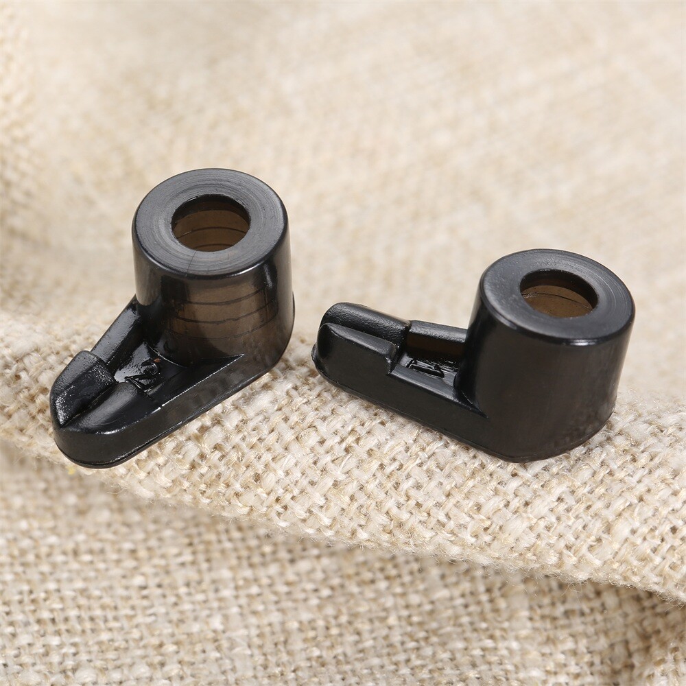 2pcs Shuttle Bed Ears Plastic Left Right Ears for Sewing Machine 653 Replacement