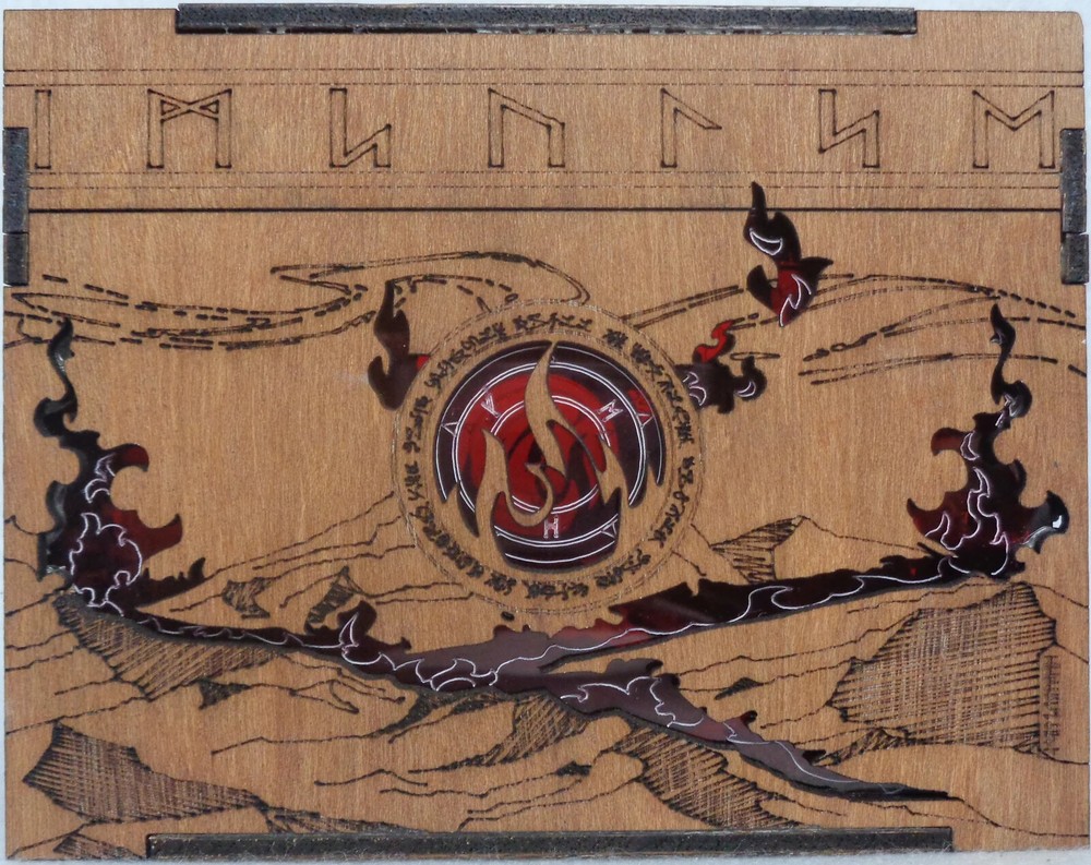 MTG Commander Deck Box XL RED Magic the Gathering