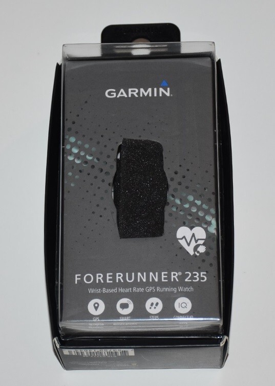 Garmin Forerunner 235 EMPTY BOX ONLY No Watch Includes Manual Good Condition