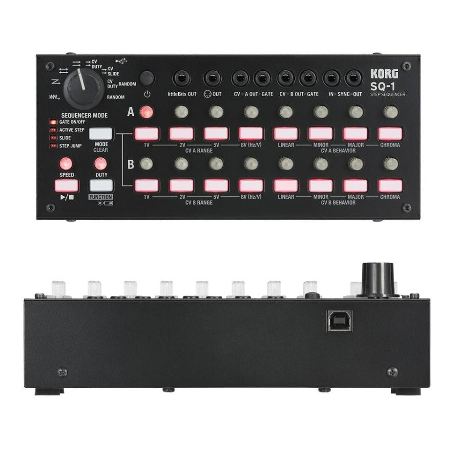 KORG SQ-1 Step Sequencer Compact Body USB Bus Power/Battery-powered
