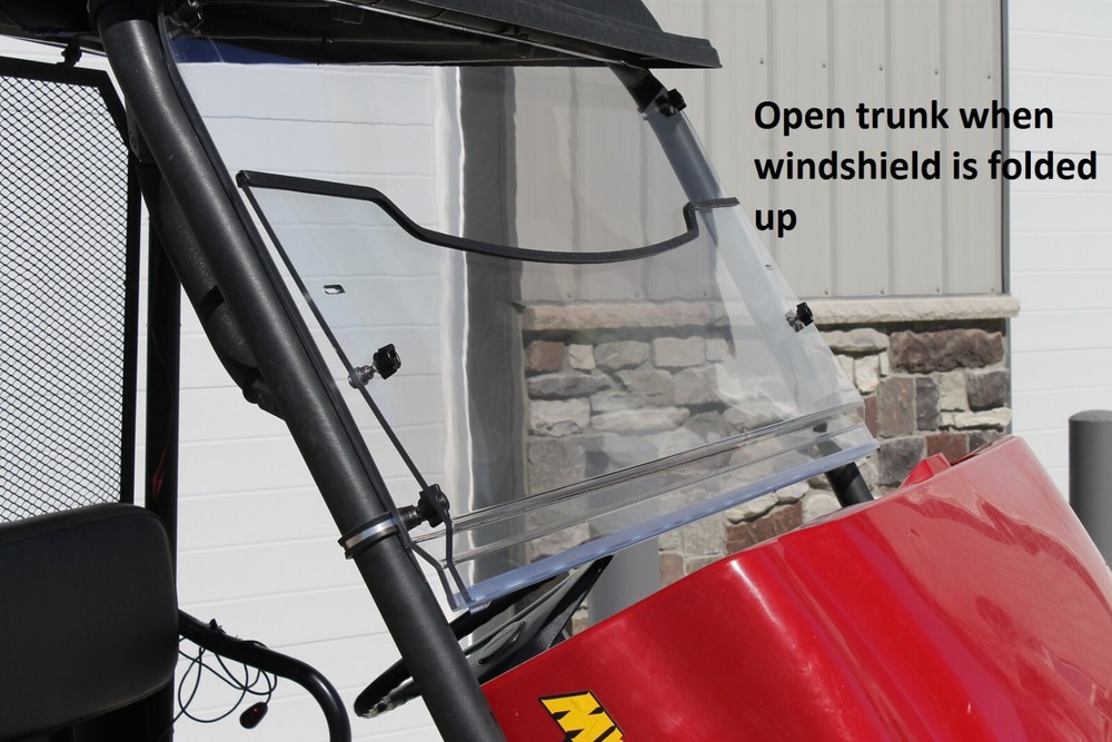 KAWASAKI MULE 3000/3010 FOLDING WINDSHIELD
