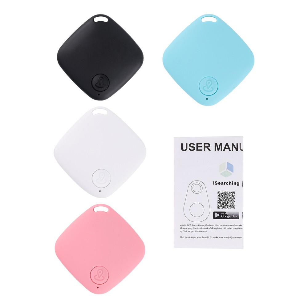 4 PCS Tile Smart Tracker Wireless GPS Bluetooth Anti-Lost Wallet Key Pet Finder