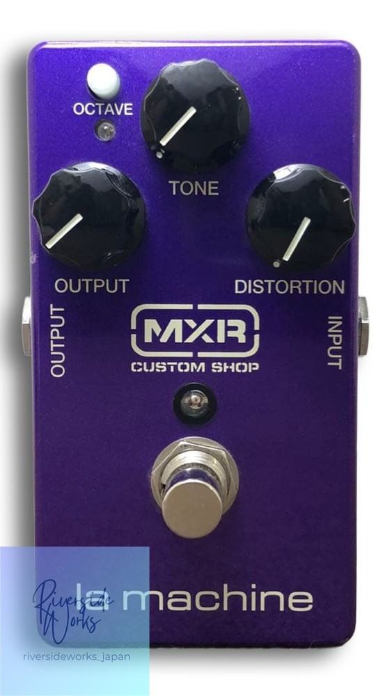 MXR LA Machine Octave Fuzz Tested with AC Adapter