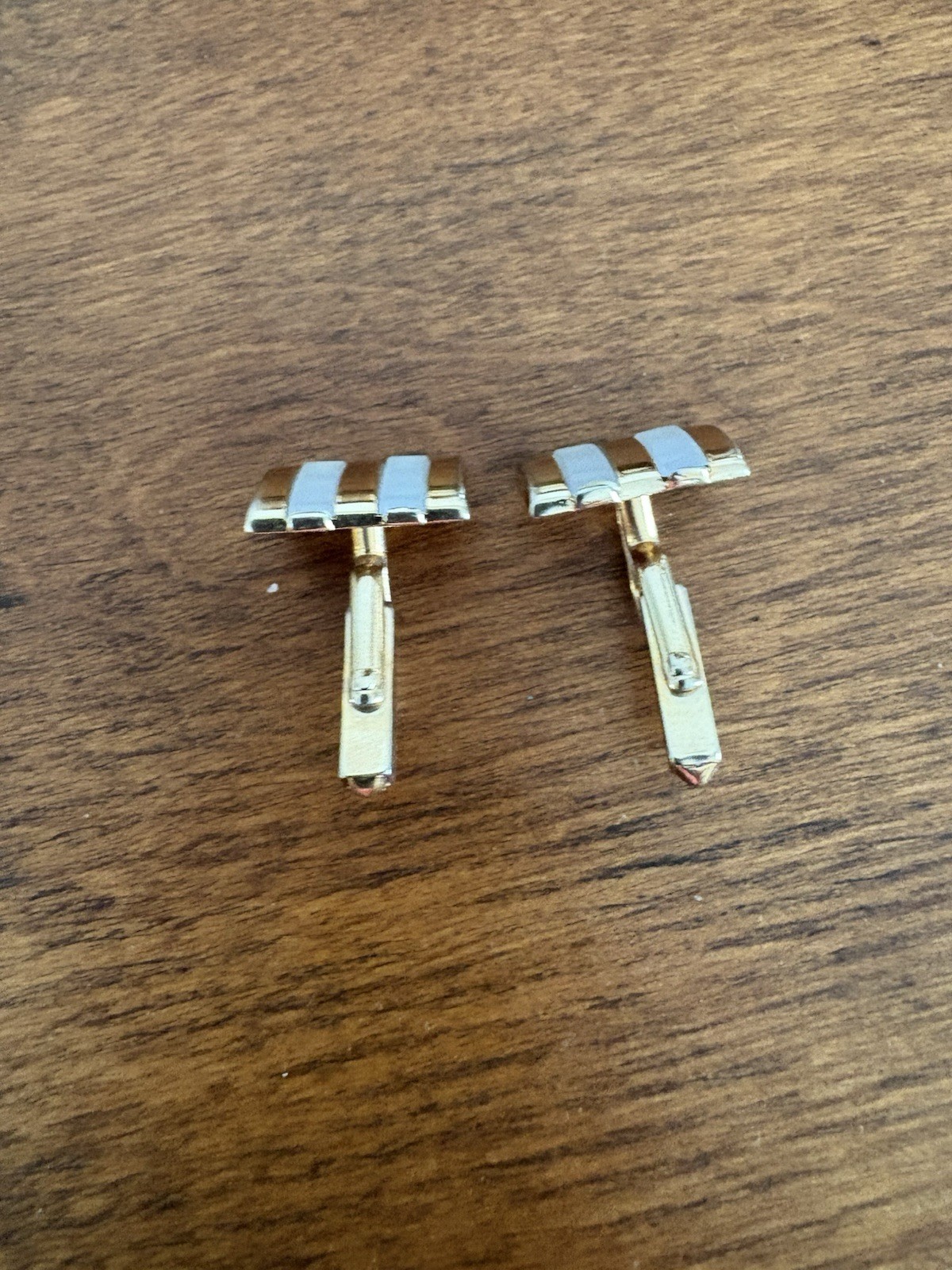 Swank Gold Tone Vintage Cufflinks