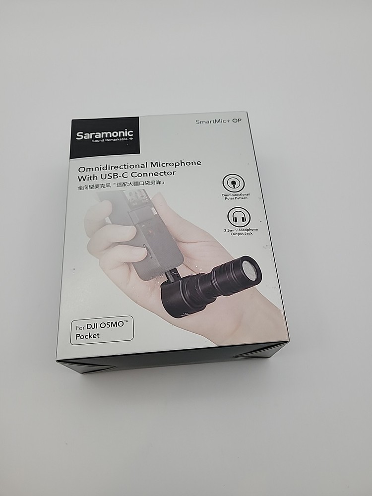 Saramonic Compact Omnidirectional Microphone with USB-C Connector (SmartMic+OP)