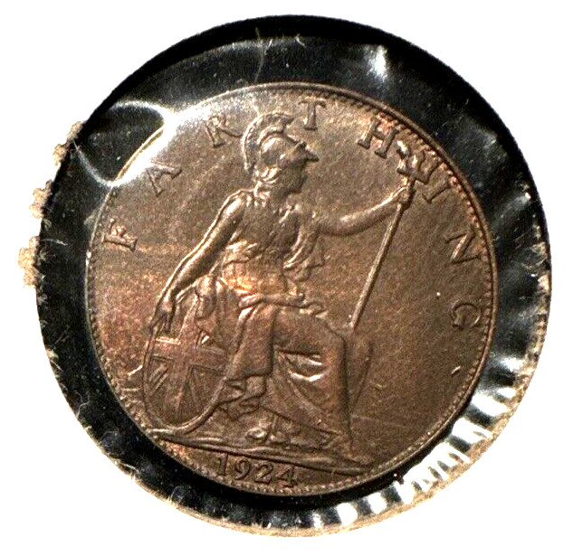 Great Britain 1924 farthing KM 808.2 Unc