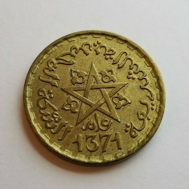 Morocco 1371(a) 10 Francs KMY49 Ch. BU