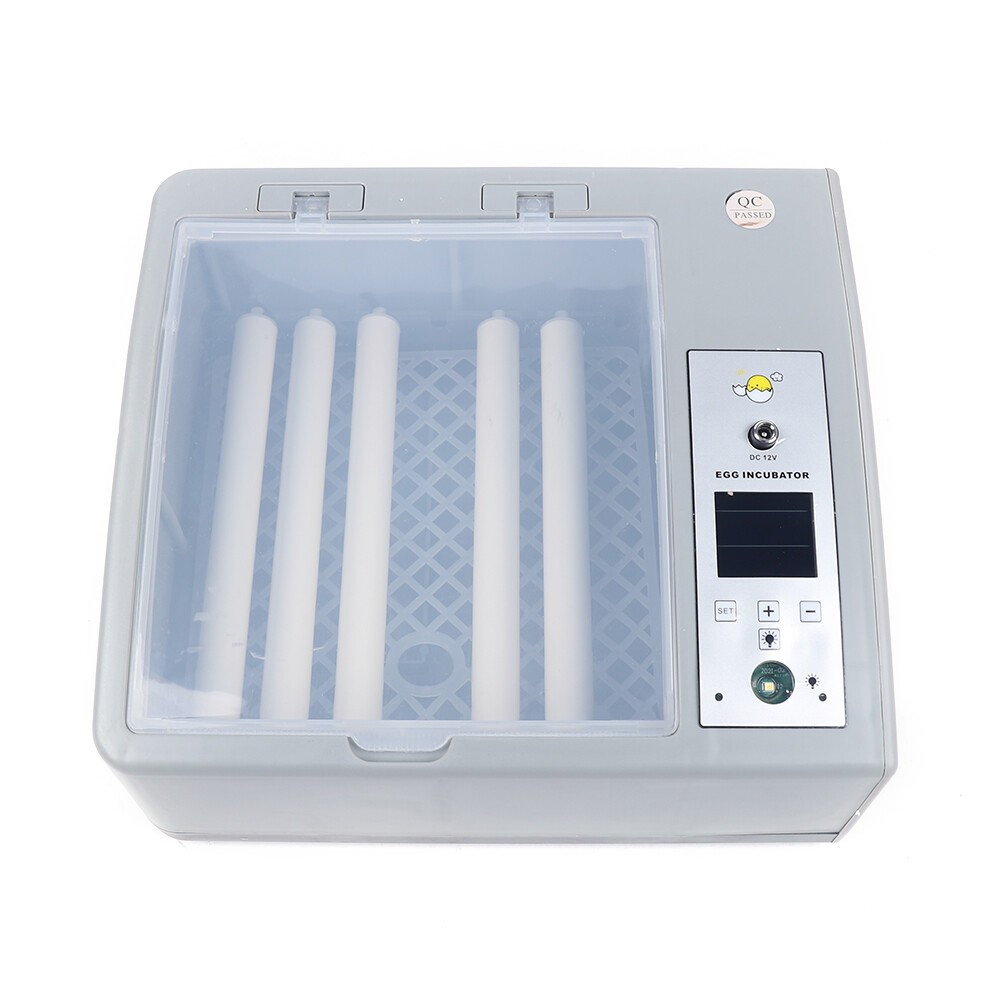 16 Chicken Egg Incubator Automatic Turner Fit Hatching Eggs With Temp Control
