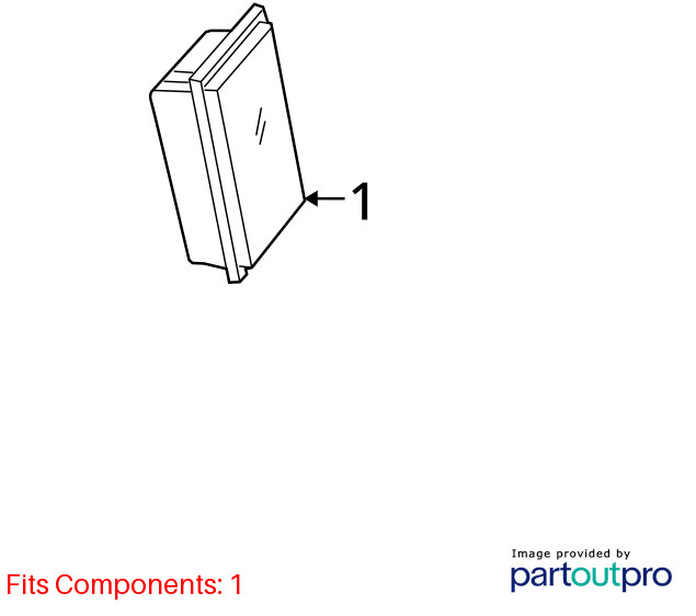 Engine ECM Electronic Control Module Z06 Fits 08-09 Corvette 3588664