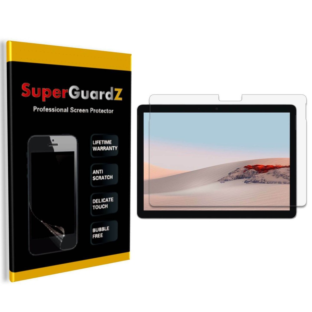 3X SuperGuardZ Clear Screen Protector For Microsoft Surface Go 2 / Surface Go