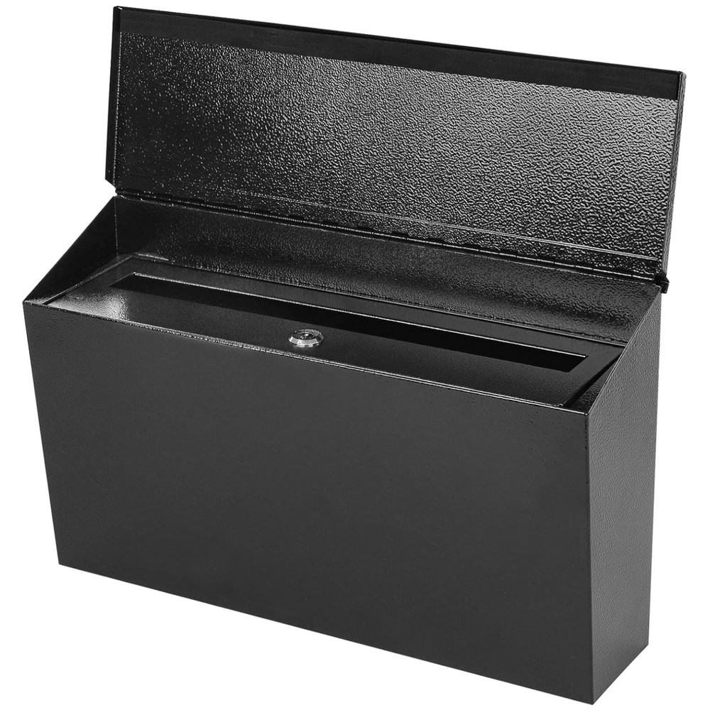 Metal Wall Mount Mailbox, Key Lock Security