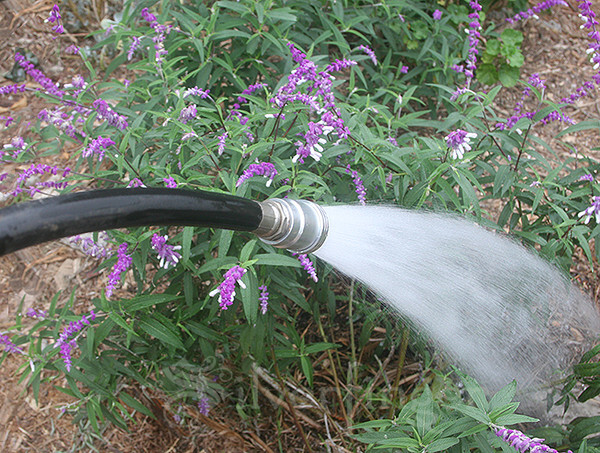 SPRAY HEAD Garden Hose Irrigation Watering Attachment Aluminum Metal Sprayer