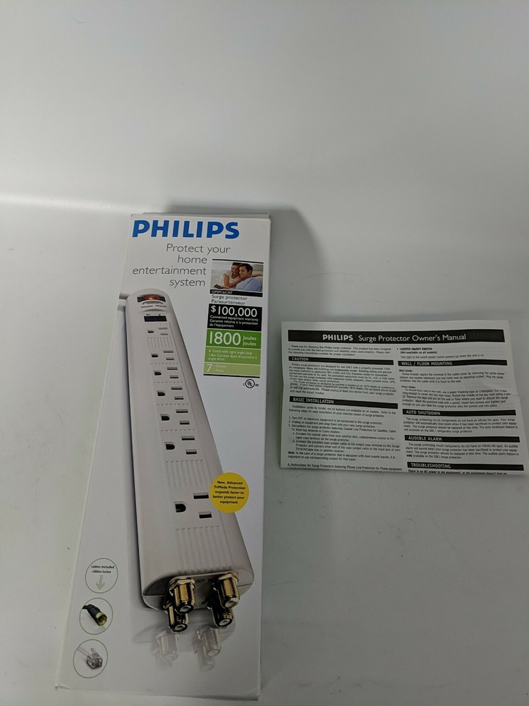 PHILIPS GPSPC6C/07 SURGE PROTECTOR