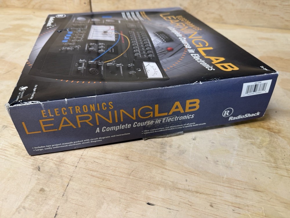Radio Shack Electronics Learning Lab 28-280, With Make Electronics Book