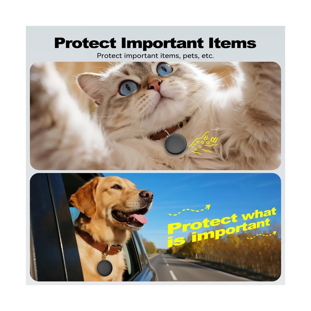 Air Smart Tags-2 Pack for Android, Google Android Tag Tracker Work ... Fast Ship