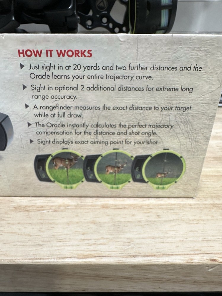 Burris Oracle 2 Rangefinding Bow Sight, Right HandB