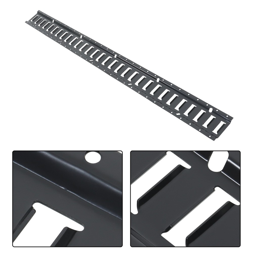 LABLT 5' E Track Tie Down Rail System 28 Pack Secure Cargo For Garages Trailers