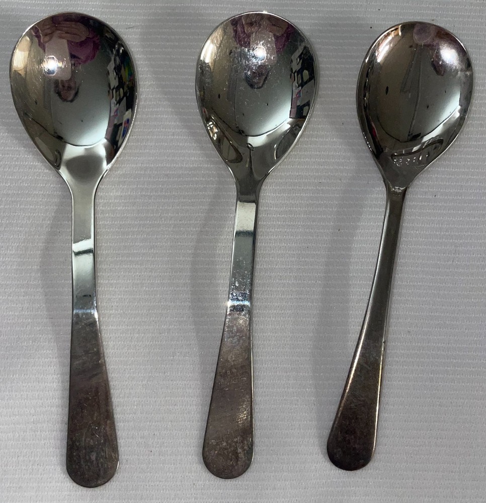 Sheffield England Silver Plate Handled 3 Bowl W/Lids & Spoons Condiment Set